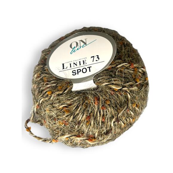 3 Skeins ONLine Linie 73 Spot Yarn | 007 Brown with Gold - Picture 5 of 10